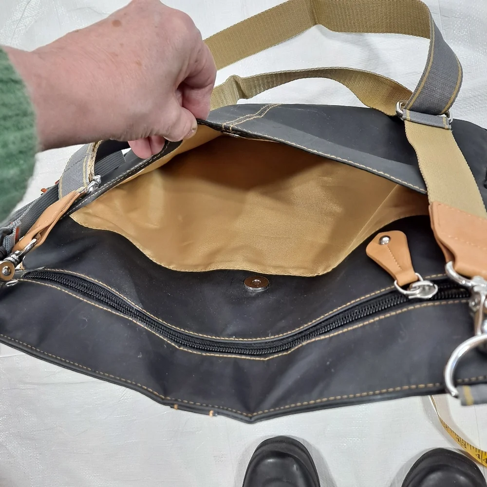 Pacapod Oban Charcoal Convertible Changing Baby Diaper Bag